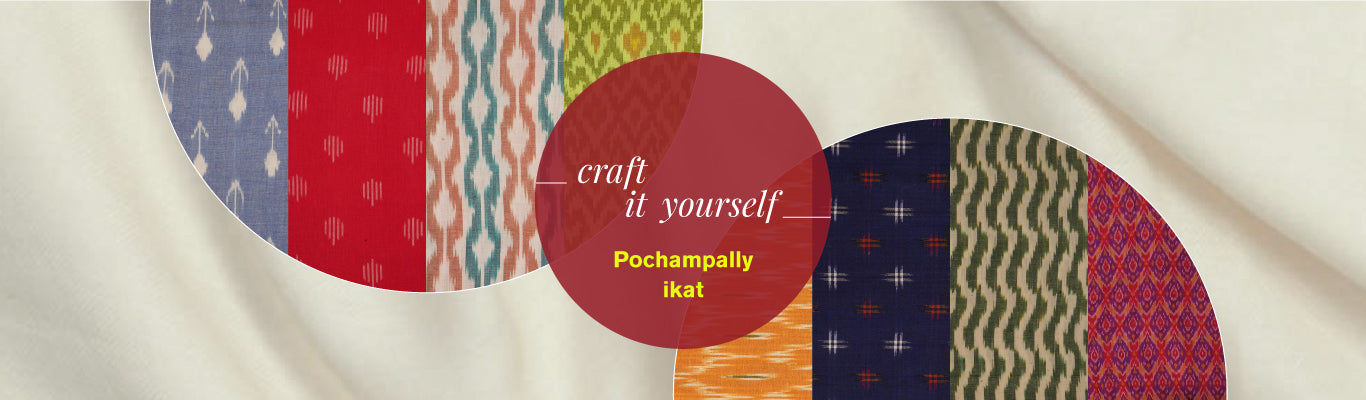 Pochampally Ikat fabrics