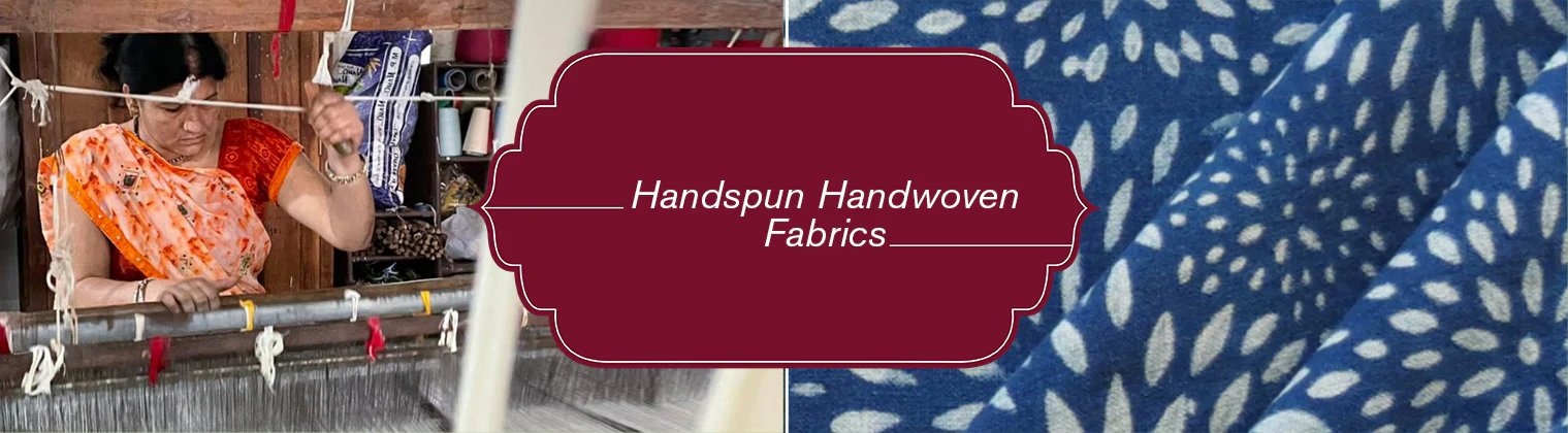 Handspun handwoven fabrics