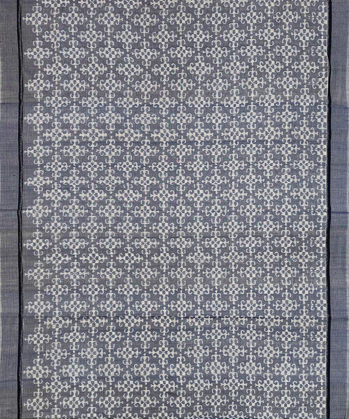 2.5 m Grey handwoven sambalpuri cotton kurta material