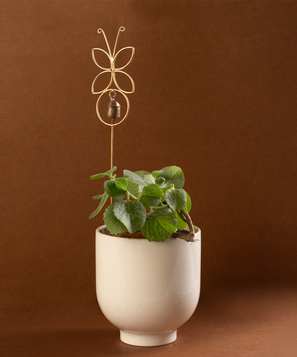 Butterfly shaped plant stake