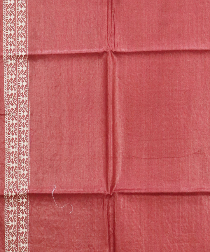 Bittersweet shimmer multicolor tussar silk handwoven odisha ikat saree