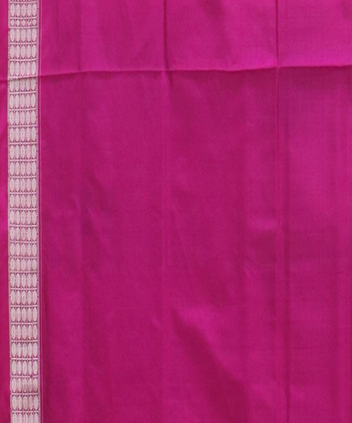 Cosmic cobalt multicolor silk handwoven sambalpuri saree