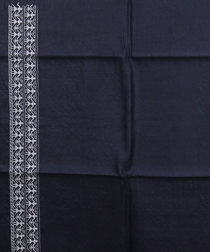 Black multicolor handwoven sambalpuri silk saree