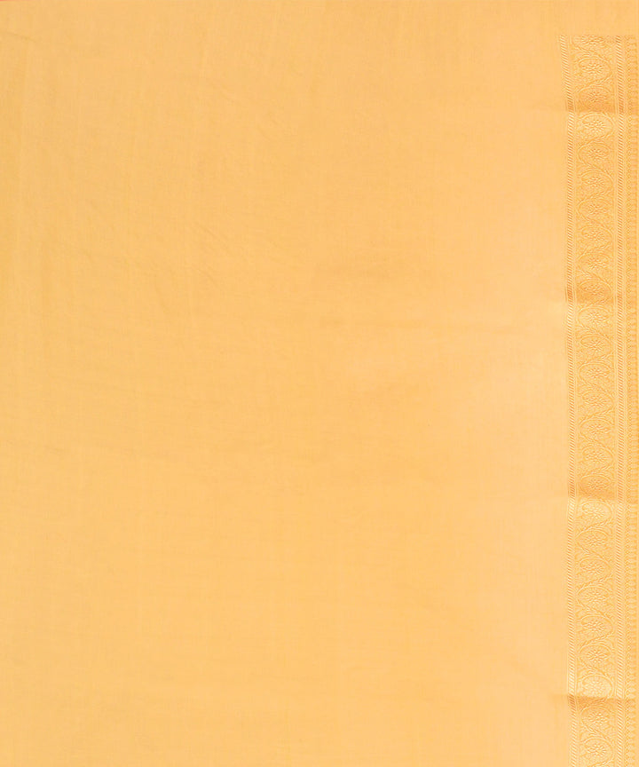 Light green silk handwoven banarasi saree