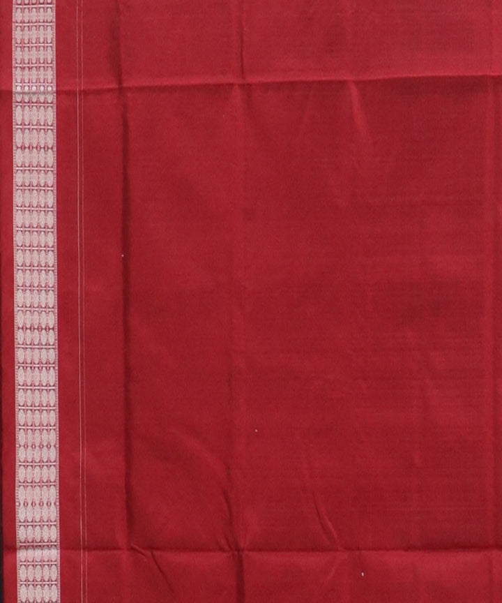 Raisin black multicolor silk handwoven sambalpuri saree