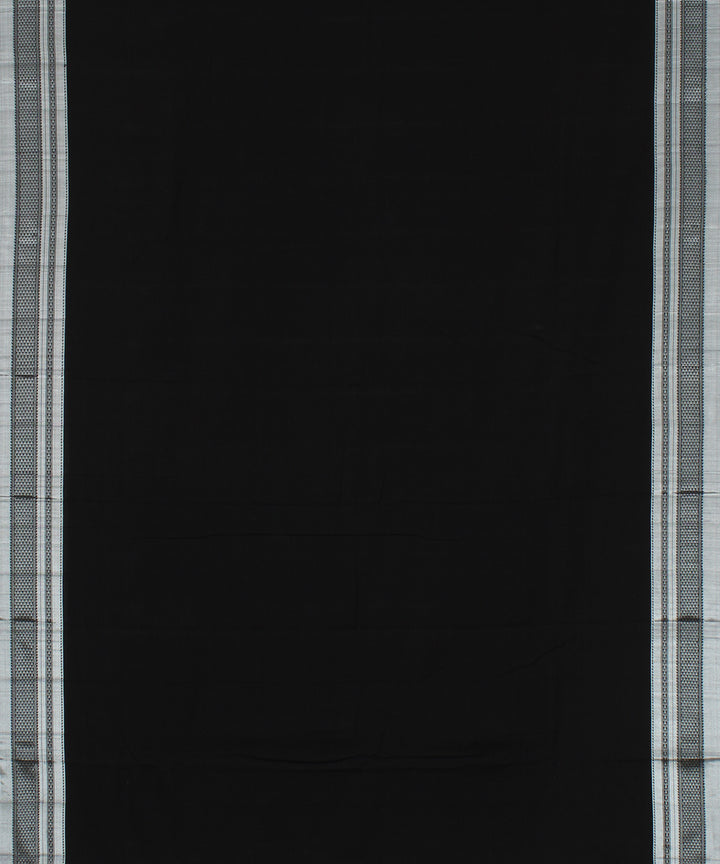 Black greay chikki paras cotton handloom ilkal saree