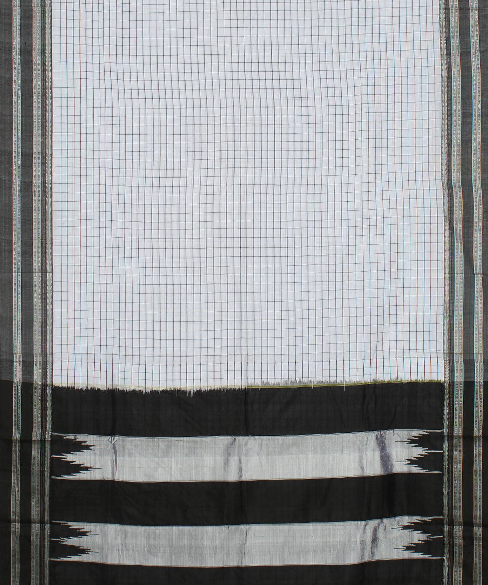 Cyan blue purple stripes grey gayatri cotton handloom ilkal saree