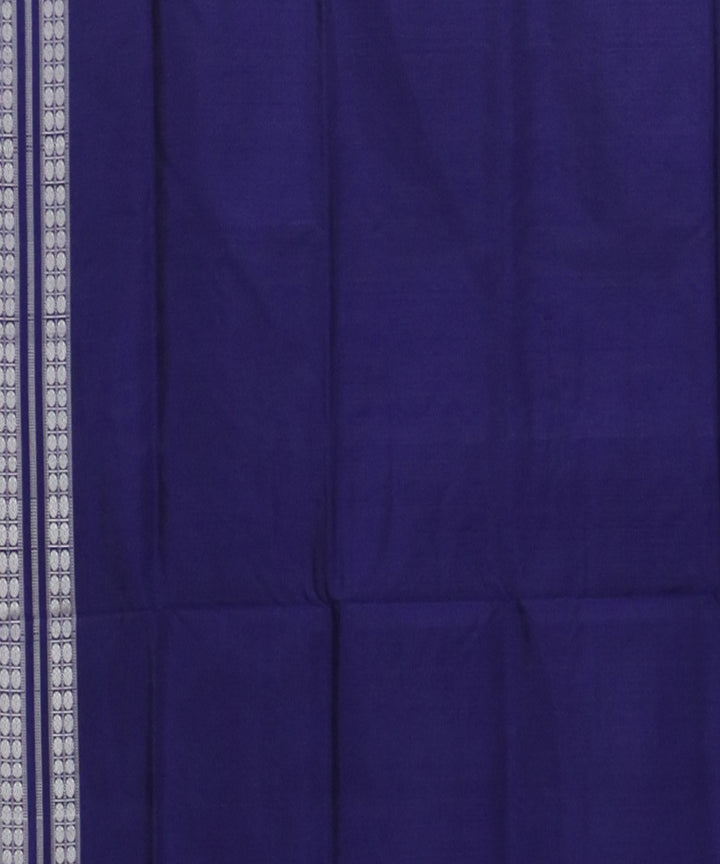 Amaranth deep purple multicolor silk handwoven bomkai saree