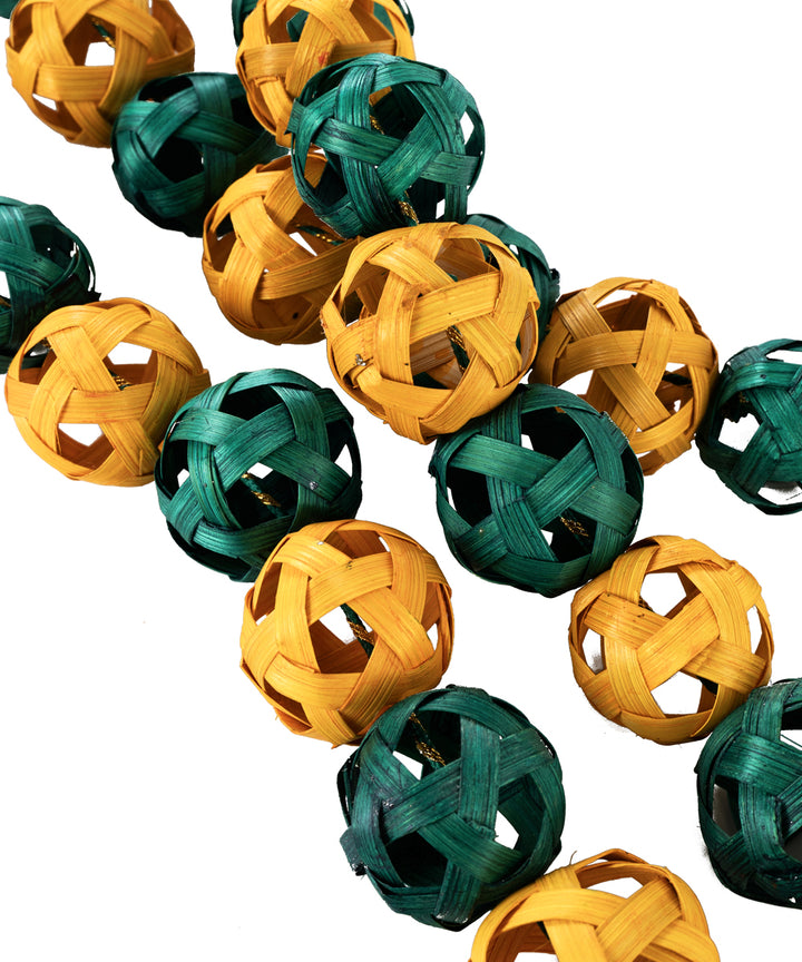 Bageecha handcrafted bamboo door wall hanging - set of 2