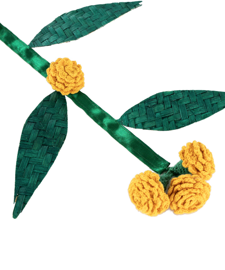 Shubh handcrafted bamboo door wall hanging – set of 2