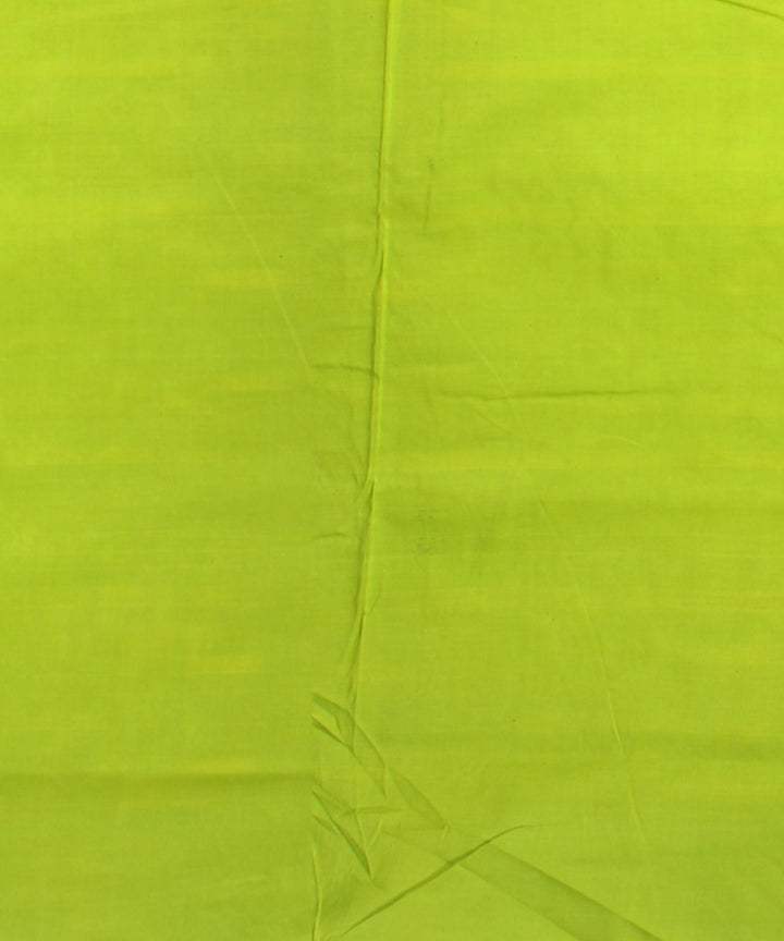 Navy blue light green teliarumal cotton handwoven pochampally ikat saree