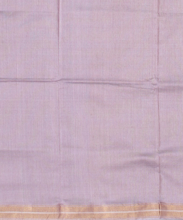Lavender tussar silk handwoven chhattisgarh saree