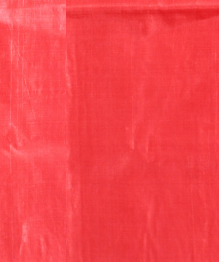 Peach tussar silk handwoven chhattisgarh saree