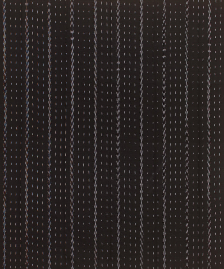 Black pink handwoven cotton sambalpuri dress material
