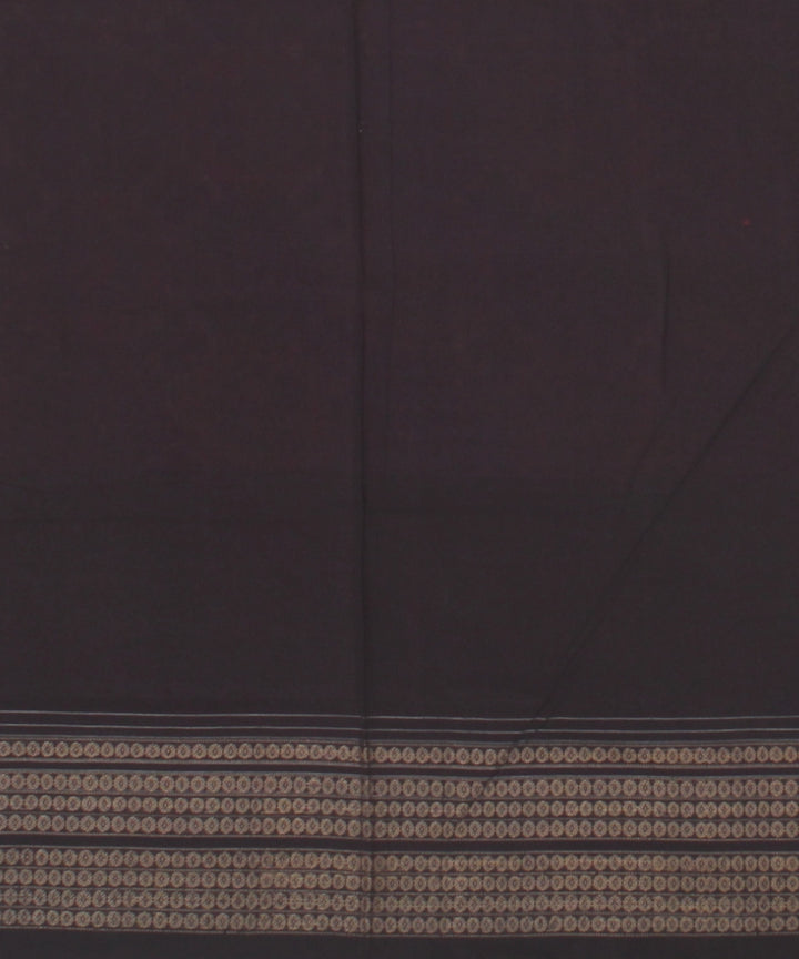 Red black handloom sambalpuri cotton saree