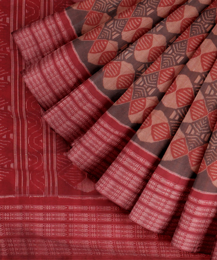 Multicolor cotton handloom sambalpuri saree