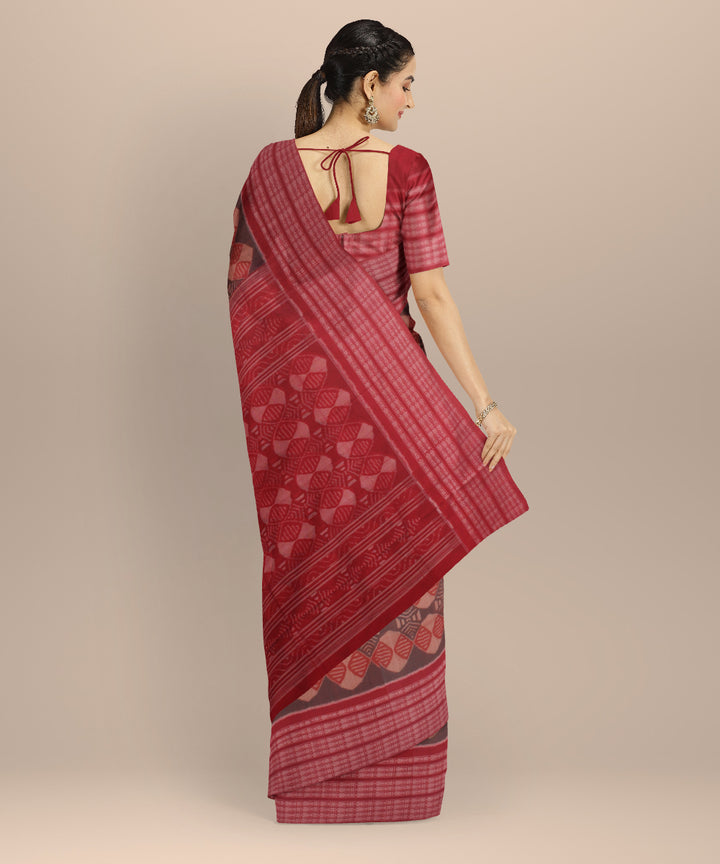 Multicolor cotton handloom sambalpuri saree
