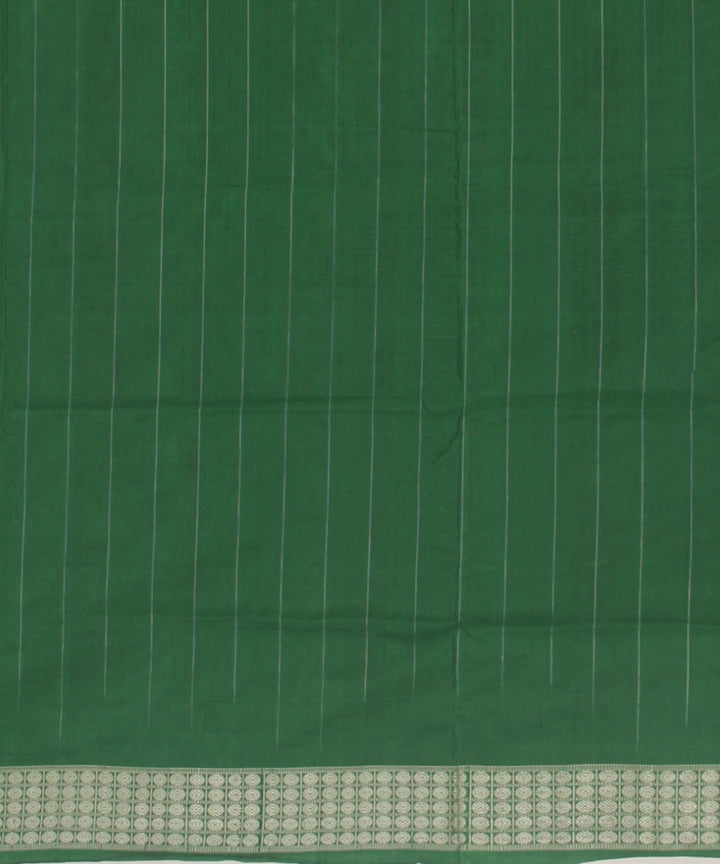 Dark pink green silk handloom sambalpuri saree