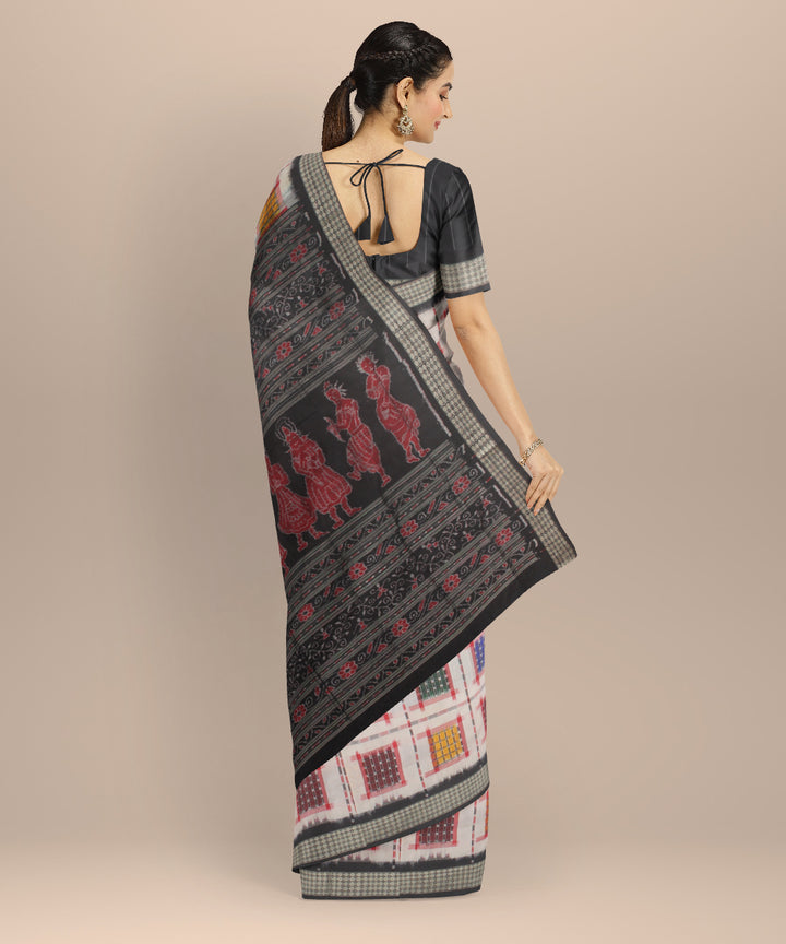 Multicolor ashwini handloom sambalpuri silk saree
