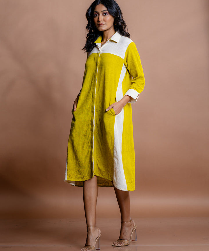Zafira kala cotton shirt dress