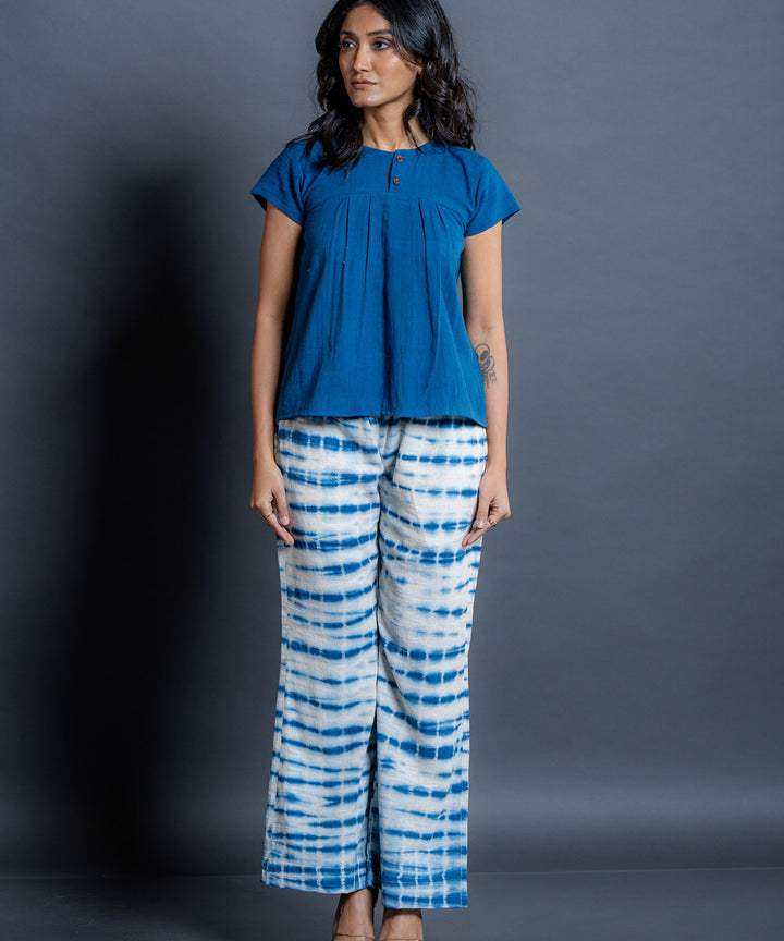 Ocean mist handwoven kala cotton co-ord set