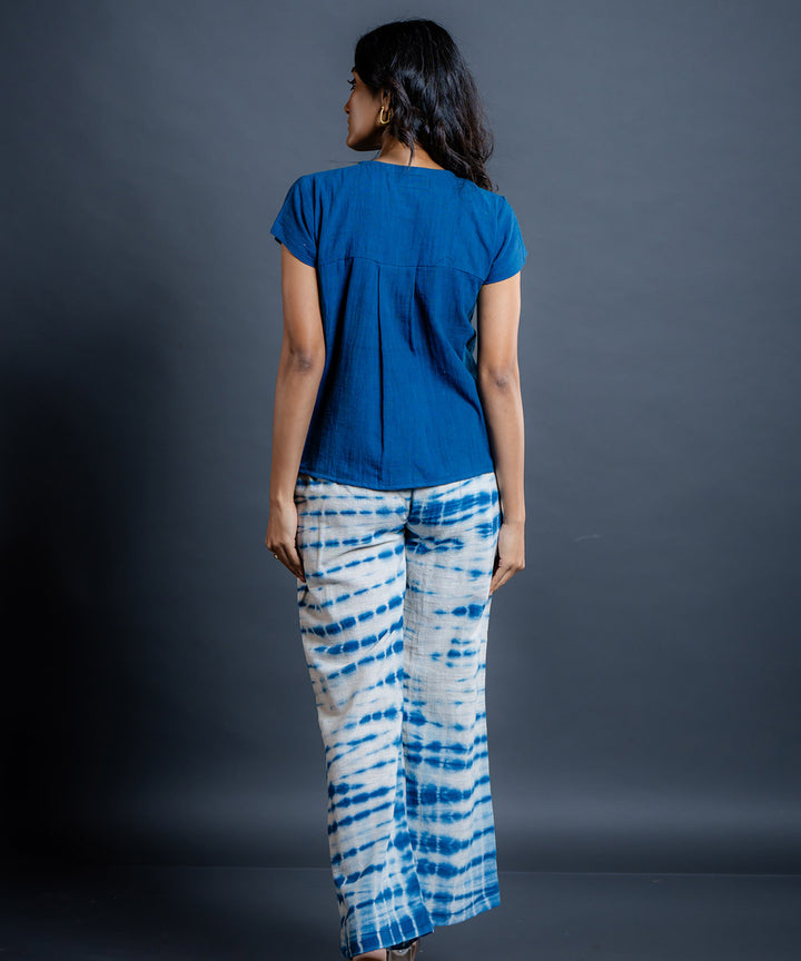 Ocean mist handwoven kala cotton co-ord set