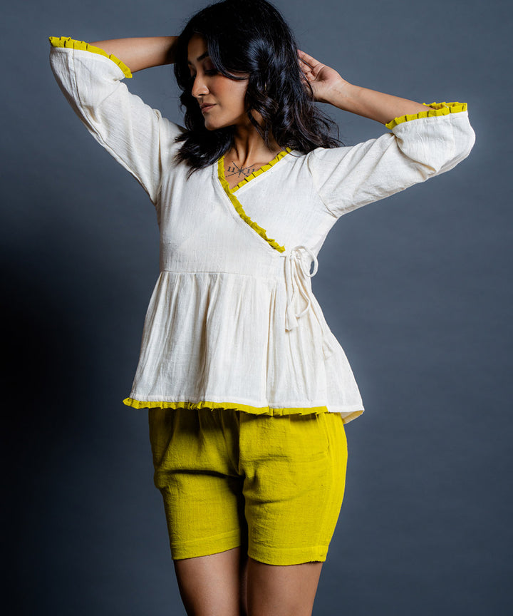 Liora kora-green kala cotton co-ord set