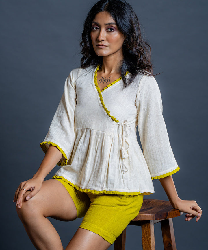 Liora kora-green kala cotton co-ord set