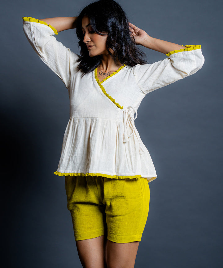 Astra handwoven kala cotton top