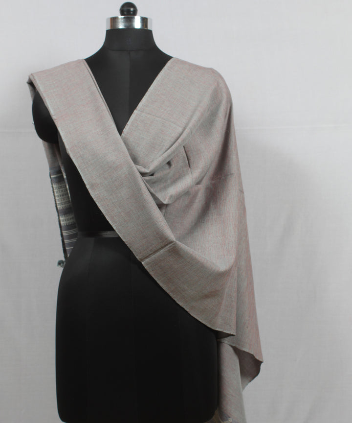 Multi color striped handloom fine cotton bhujodi stole