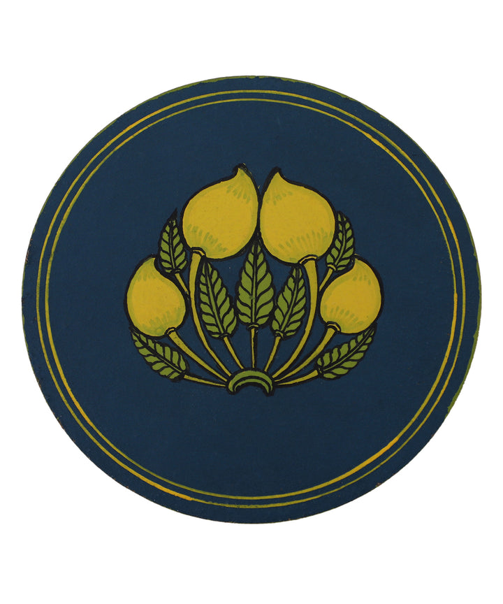 POTLI handmade indian traditional ganjifa fridge magnets (greeshm 1)