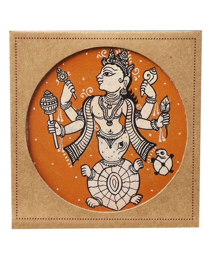 POTLI handmade ganjifa fridge magnets (kurma)