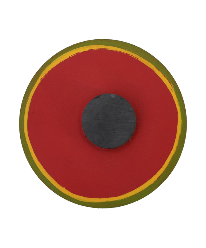POTLI handmade indian traditional ganjifa fridge magnets (shishir 1)
