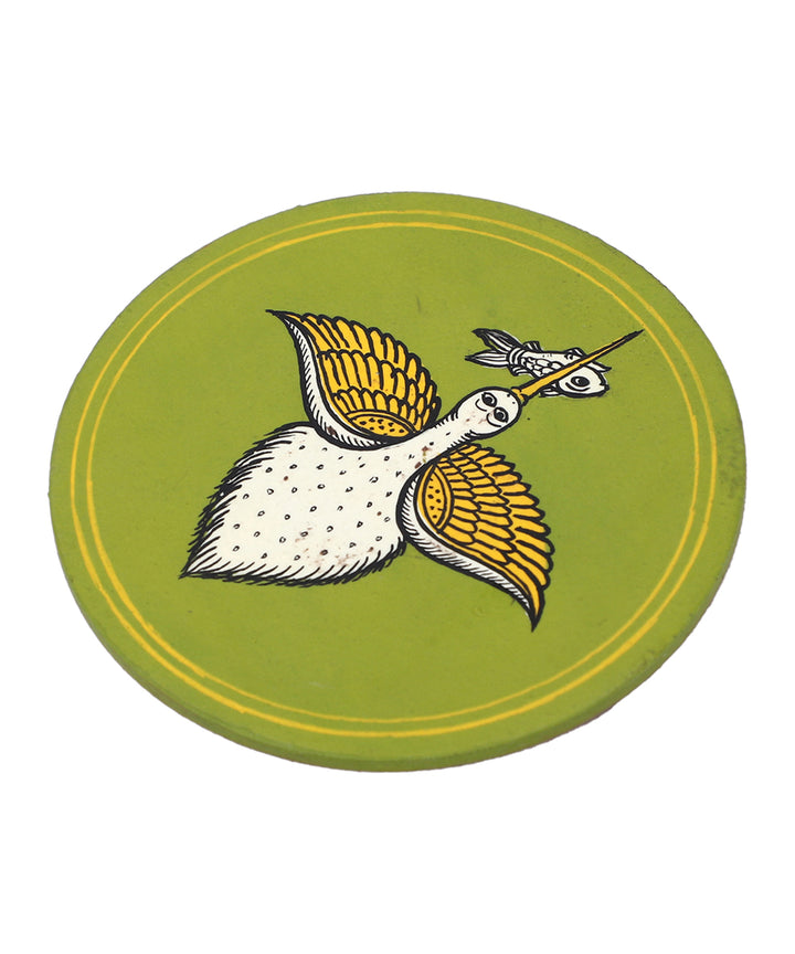 POTLI handmade indian traditional ganjifa fridge magnets (shishir 1)