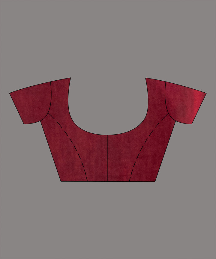 Rama green cotton stripes pallu handloom saree