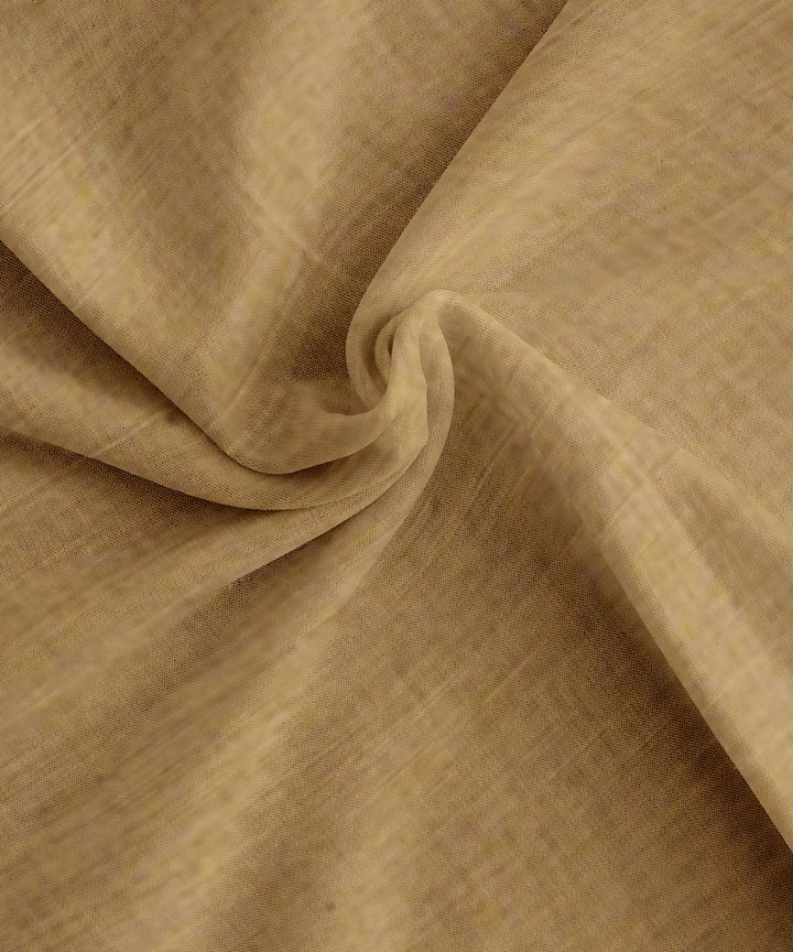 Grey handloom cotton natural dyed fabric