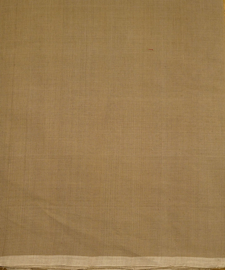 Grey handloom cotton natural dyed fabric