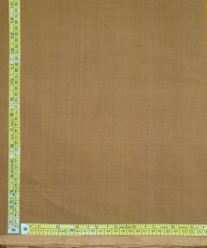 Grey handloom cotton natural dyed fabric
