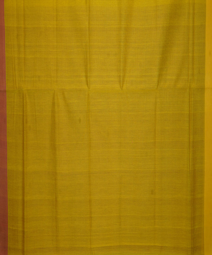 Pink yellow cotton handloom mangalagiri saree