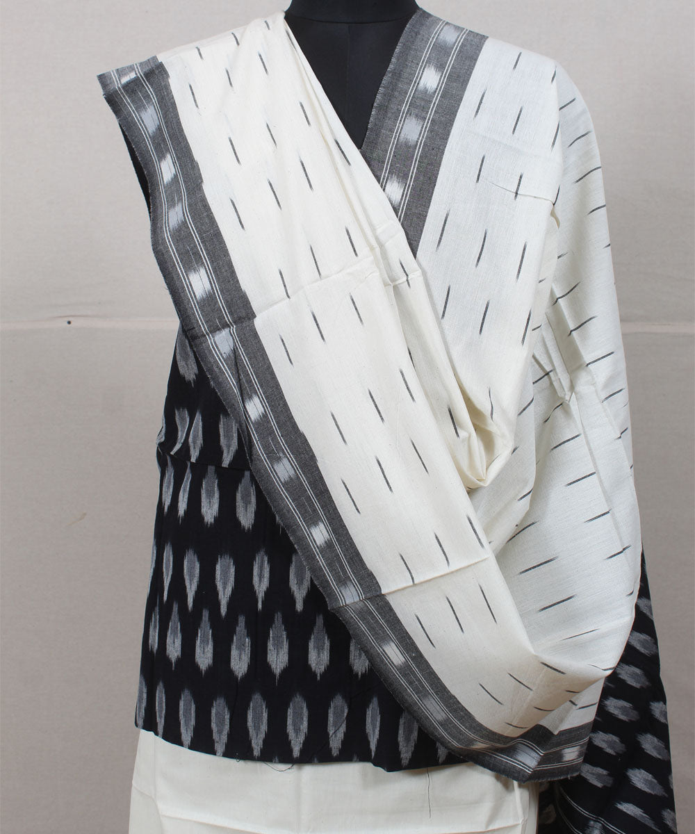 pochampally cotton dress material Graceful Essence Timeless Classic Pochampally Cotton Dress Material  The  SCM Silk