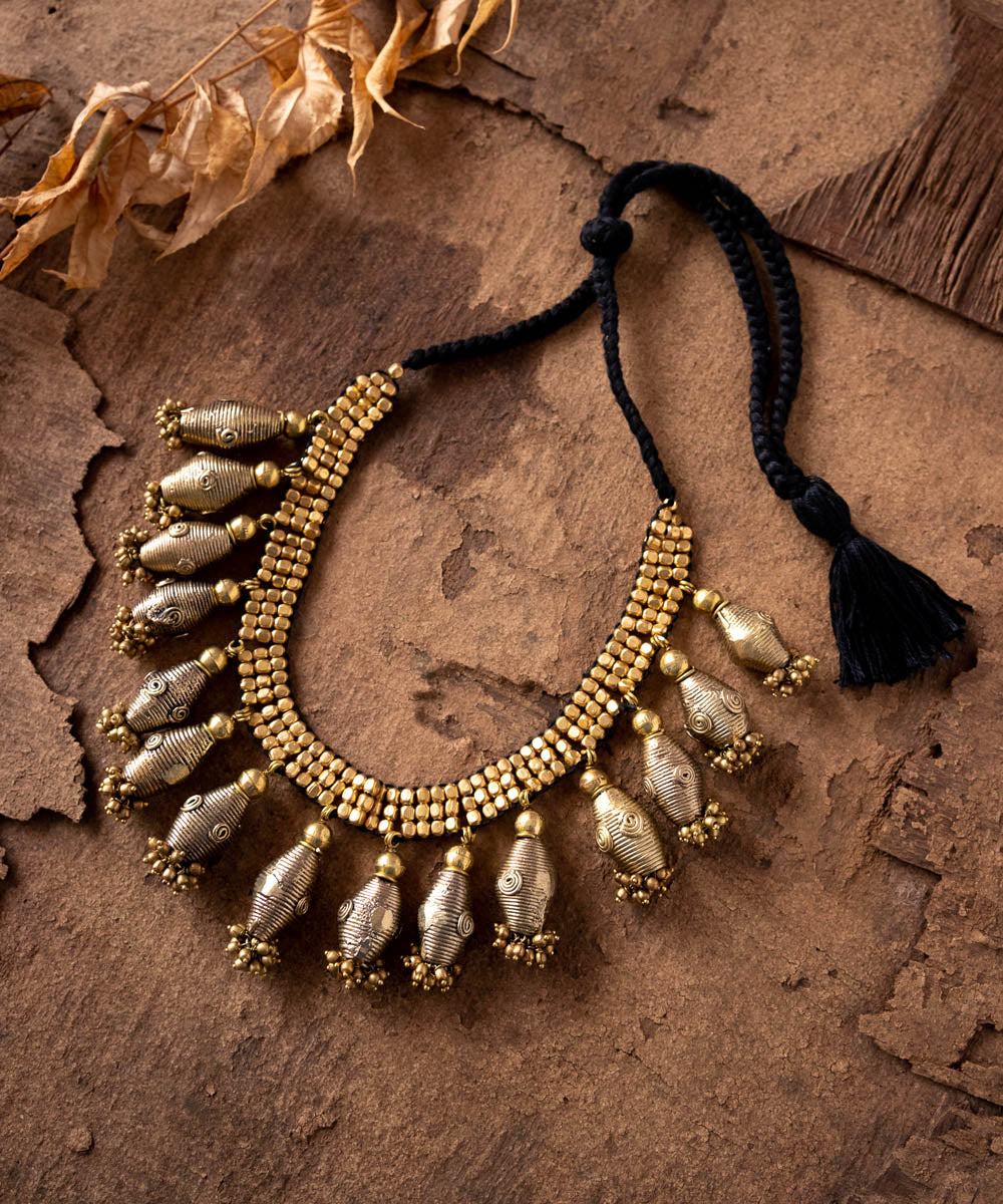 Dhokra ethnic princess choker