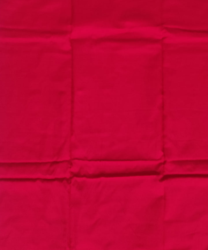 Black red handloom cotton sambalpuri dress material