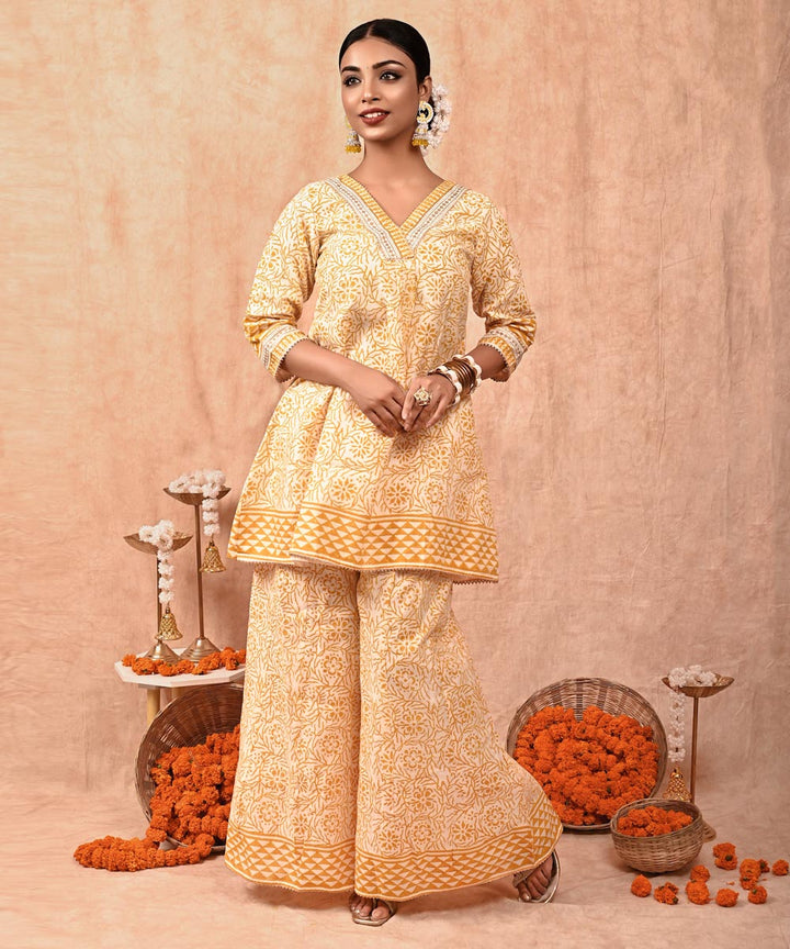 Zeenat chanderi silk kurta set of 2