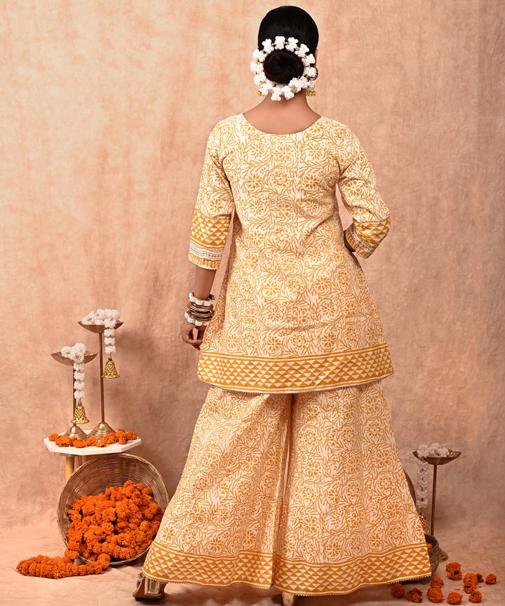 Zeenat chanderi silk kurta set of 2