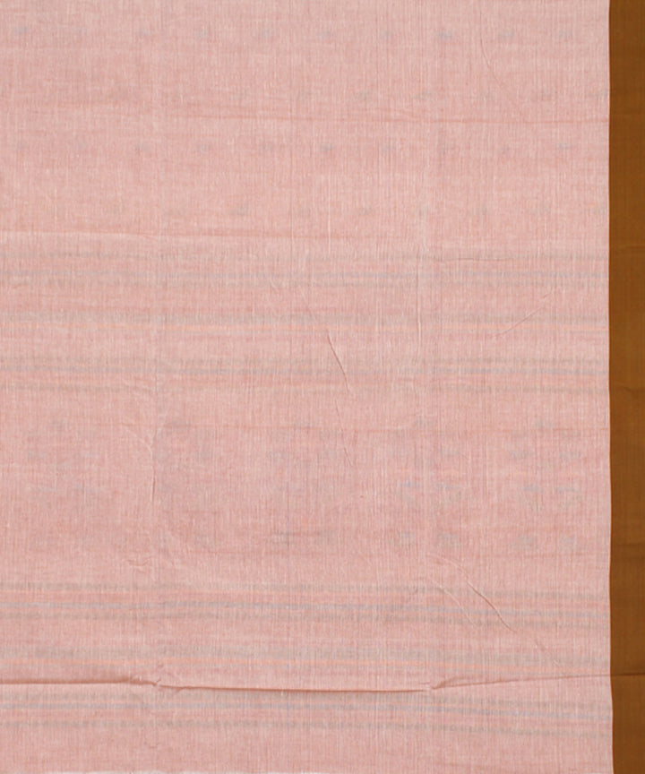 Sand mercerised cotton handloom bengal saree