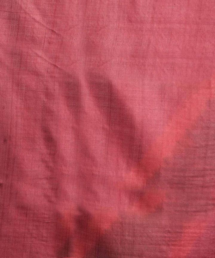 Purple exclusive bengal tasar saree with hand embroidery work