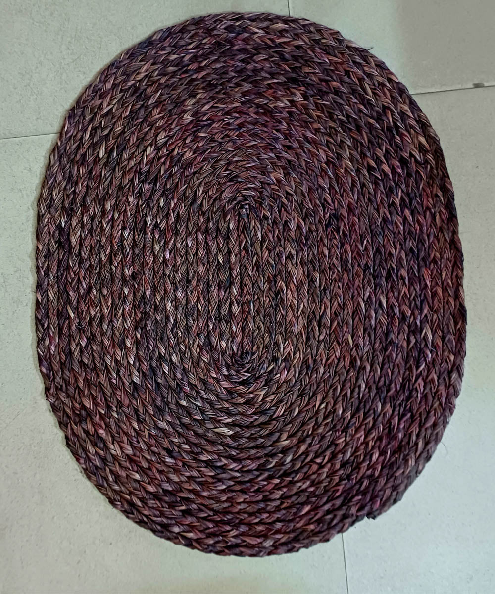 Mauve sabai grass floor mat floor mat