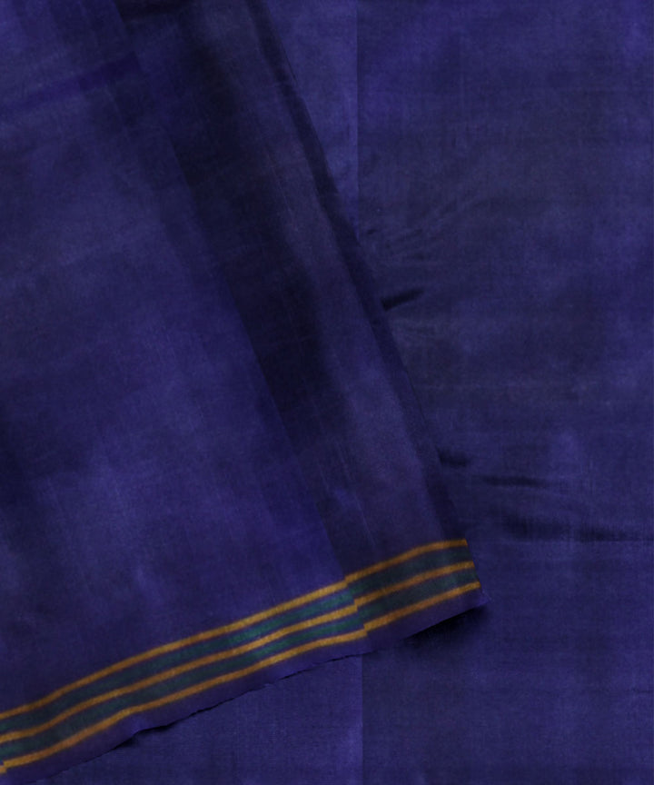 Pink blue hand woven patola silk saree