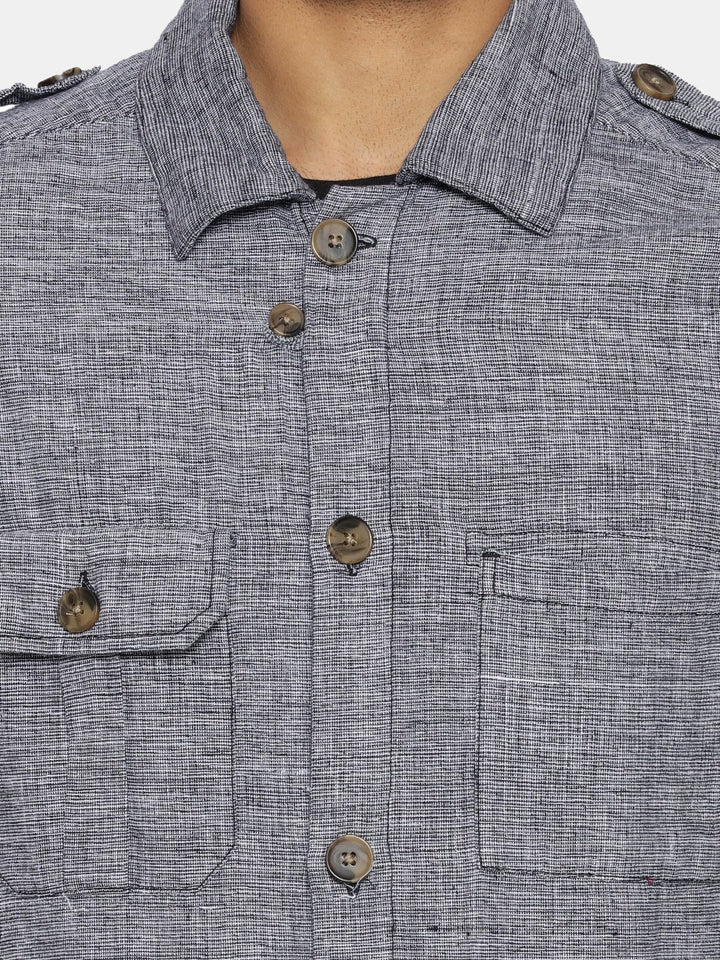 Grey khaki traveller jacket