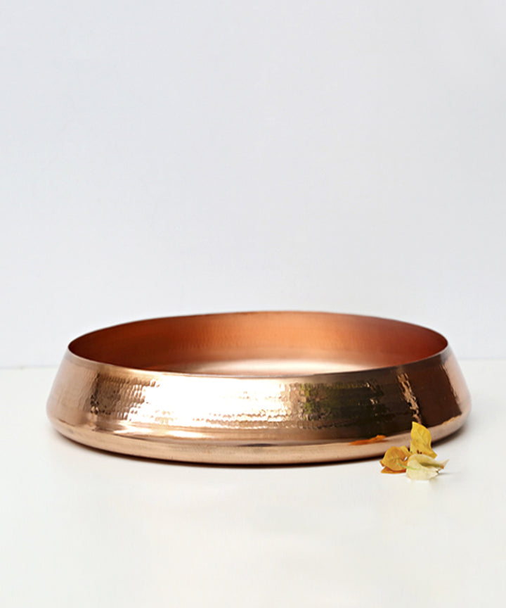 Handmade copper russet floater